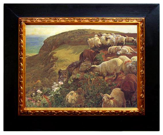 framed  William Holman Hunt Our English Coasts, Ta064